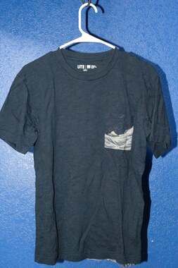 Uniqlo Hokusai The Great Wave Graphic Pocket T-Shirt